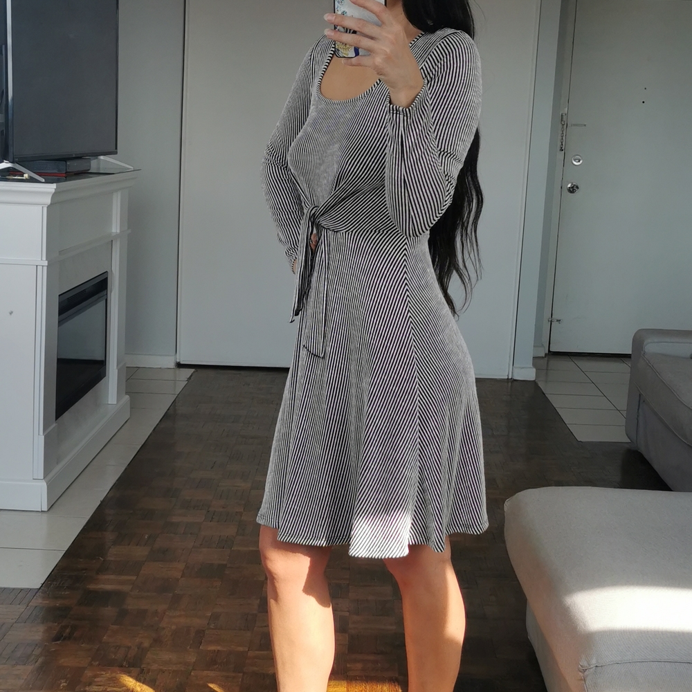 STRIPED DRESS - Picture 2 of 2